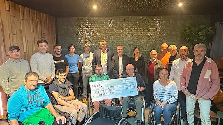 1500 COUPS DE POUCE - La belle mission d’Hegalak au service de sportifs en handicap